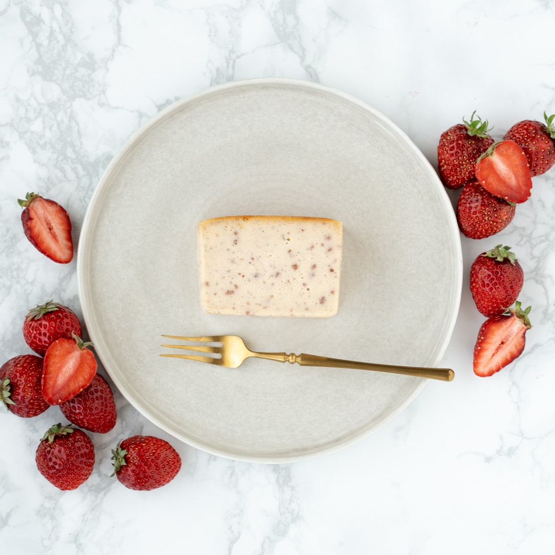 Spring limited strawberry cheese terrine